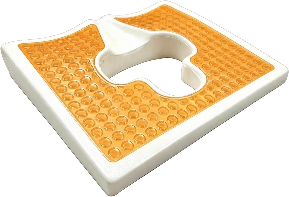 Geel Driehoekig Hellingontwerp Doorligkussens, T-vormig Verpleegbed Pijnkussen Compatibel Voor Ouderen, Bedlegerig, Gehandicapten