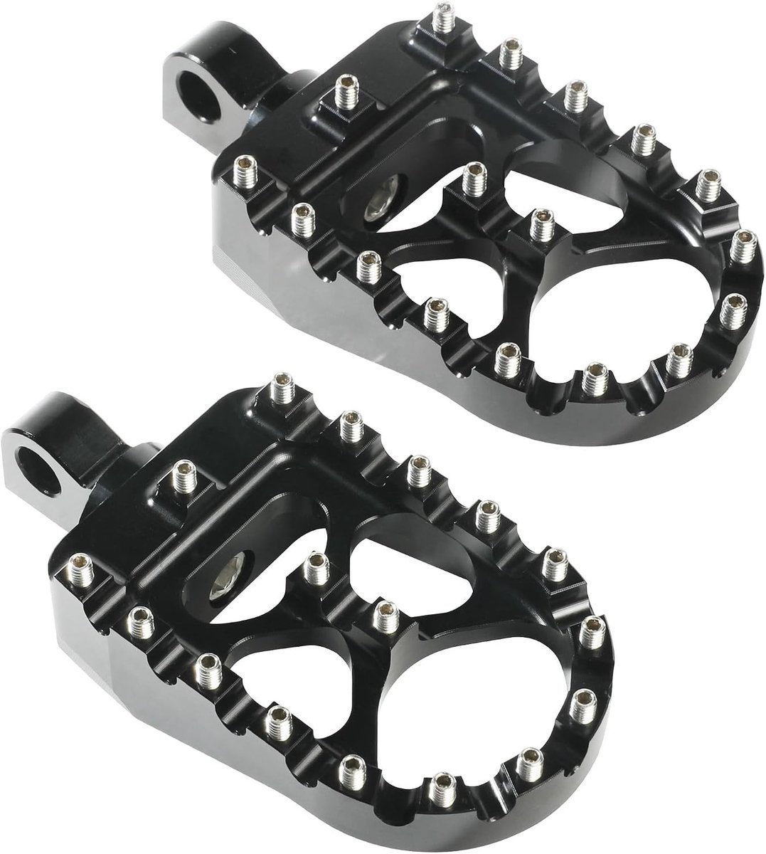 CNC Brede Voetsteunen voor Motoren en Dirt Bikes, Geschikt voor Dyna en Sportster, Duurzaam en Comfortabel