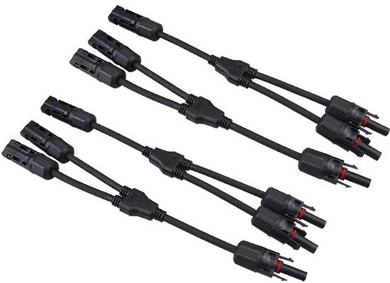 Professionele Zonnepaneel Kabel Connector - Y Tak Connector MFF/FMM voor Fotovoltaïsche Systemen