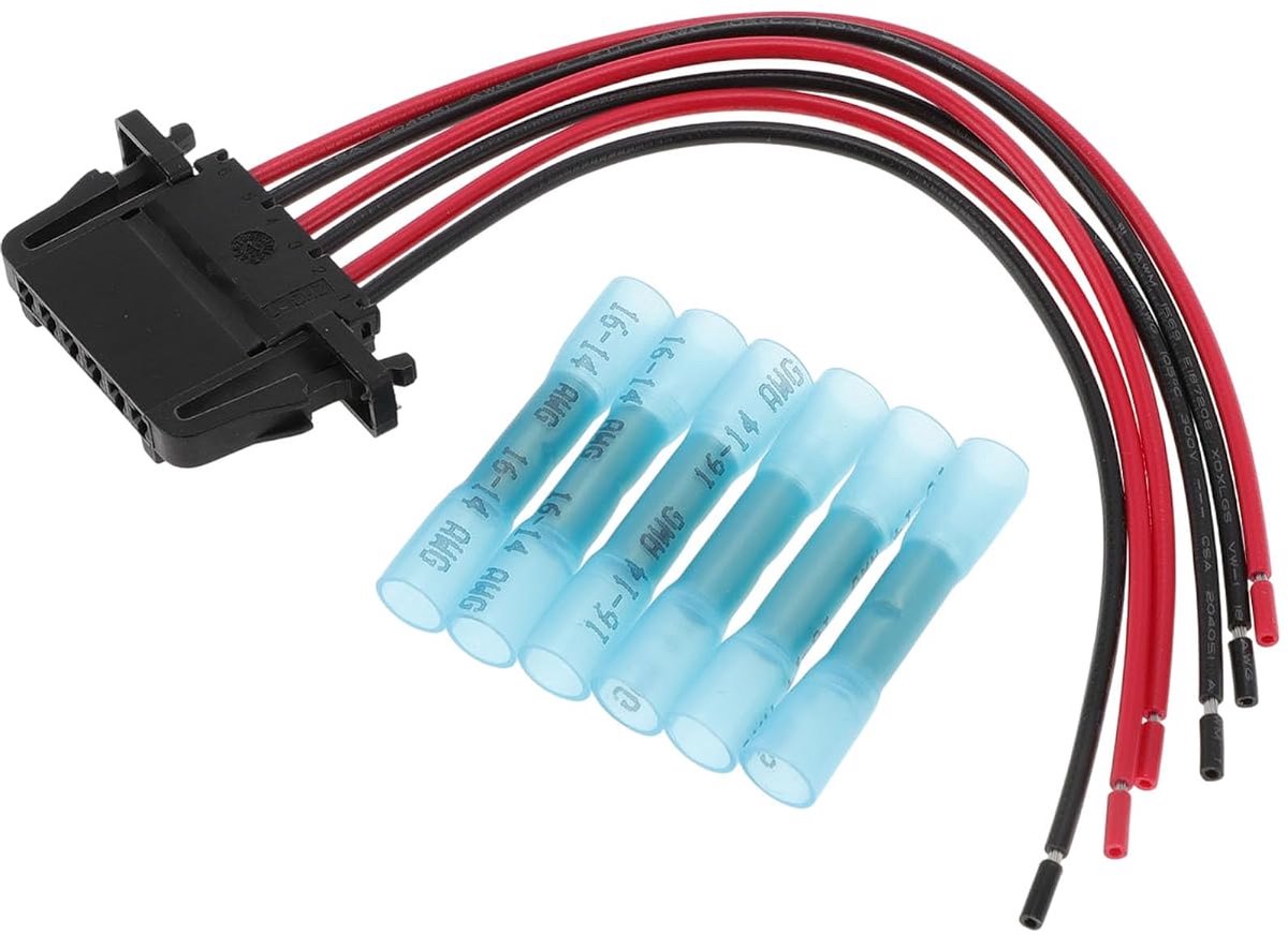A906820016 Reparatieset voor koplampkabel voor Mercedes-Benz Sprinter 2007-2024, achterlichtstekker, 6 eindstukken, 15 cm, 1 set