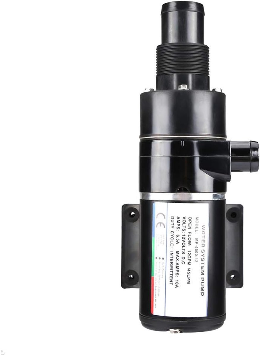 Serie 12V Hogedruk Membraan Auto Priming Pomp, Hogedruk Waterpomp, Voor Legen Marine Tanks, Aftappen Vis Box