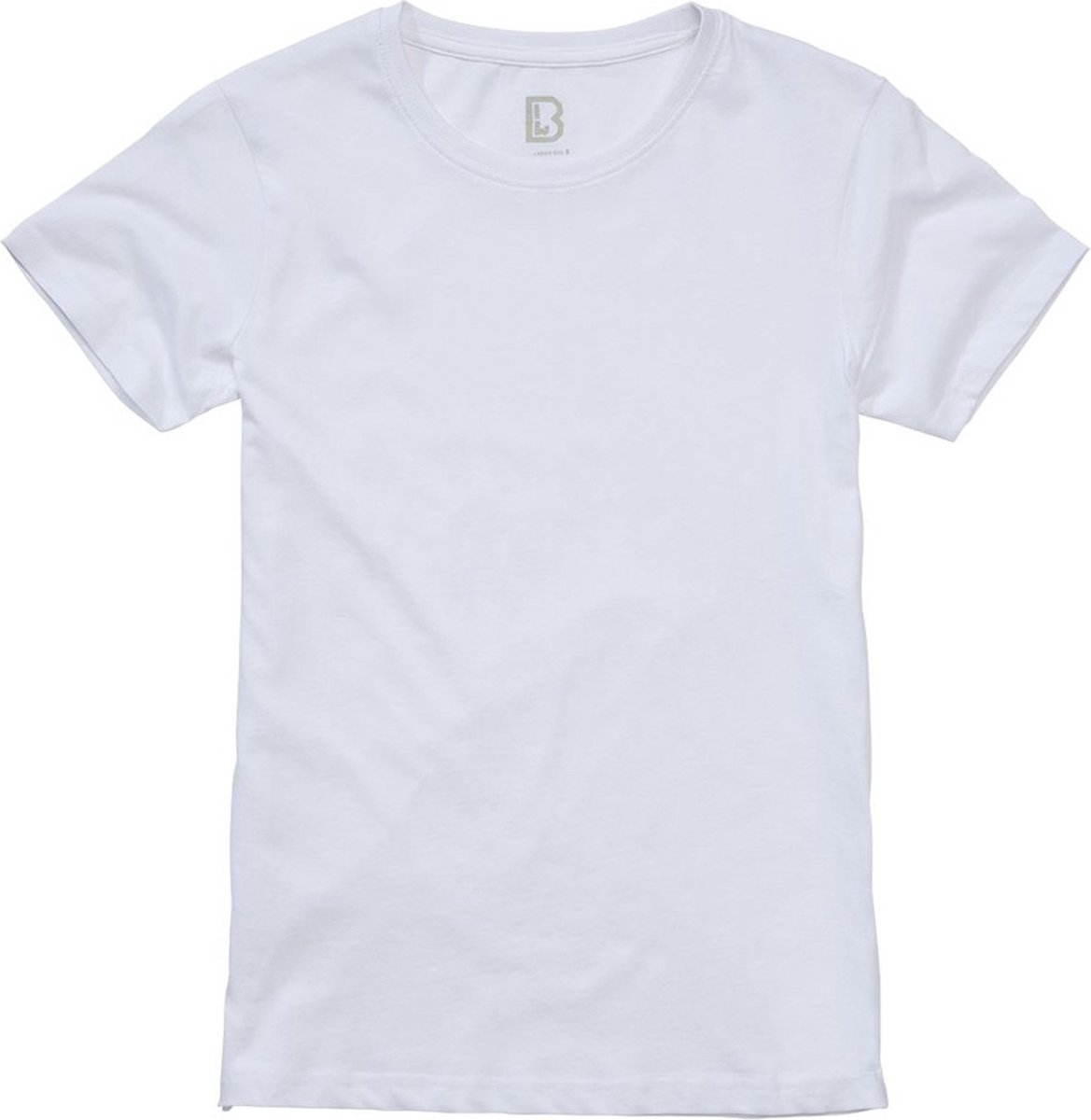 Brandit - Basic Dames T-shirt - M - Wit