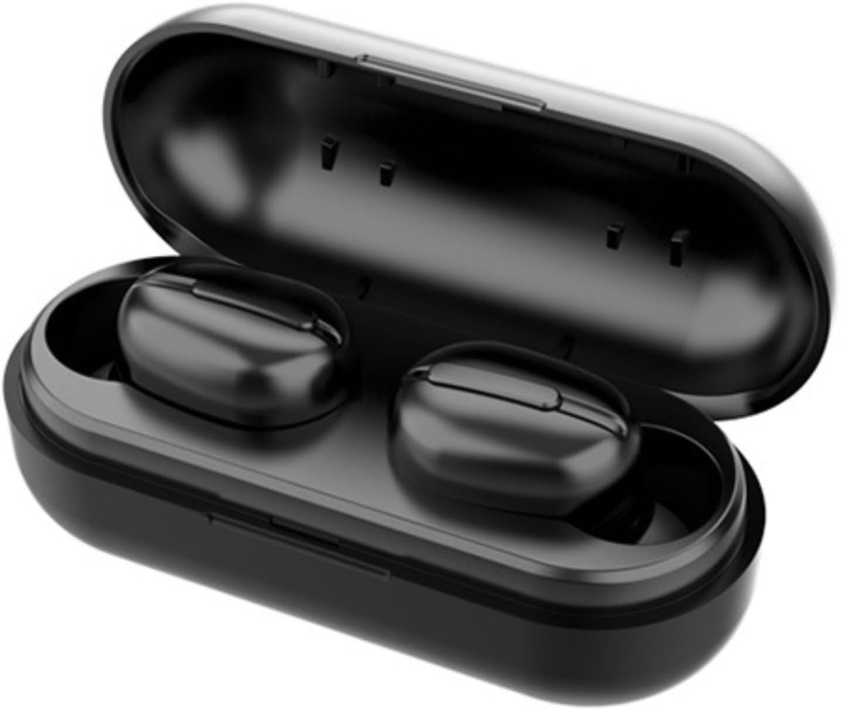 Oordopjes voor Taalvertaler, Bluetooth Oordopjes voor Directe Vertaling met 120 Uur Standby-tijd, 84 Online Vertaaltalen, voor Zakenreizen (Zwart)