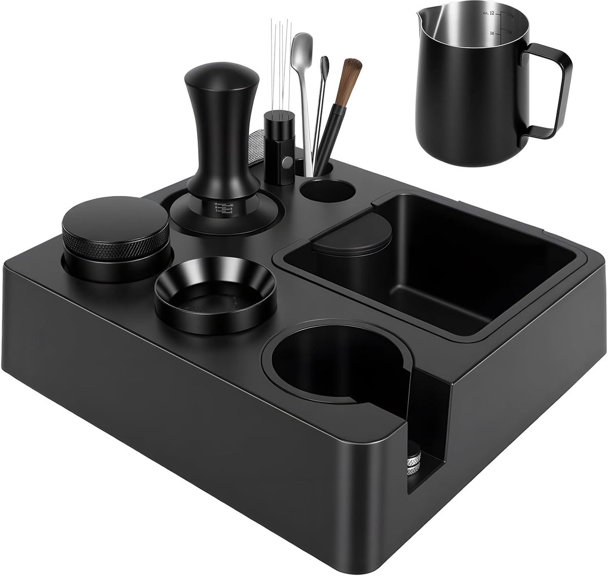 54 mm espresso-accessoireset met tamperstation