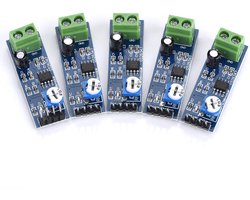 5 Stks 200 Keer Gain Audio Versterker Board 5V-12V Audio Versterker Module LM386 Eindversterker Board voor Ek1236 L1P8