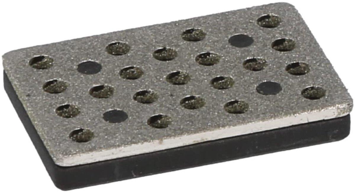 Slijp diamant 20x30mm zwart K200