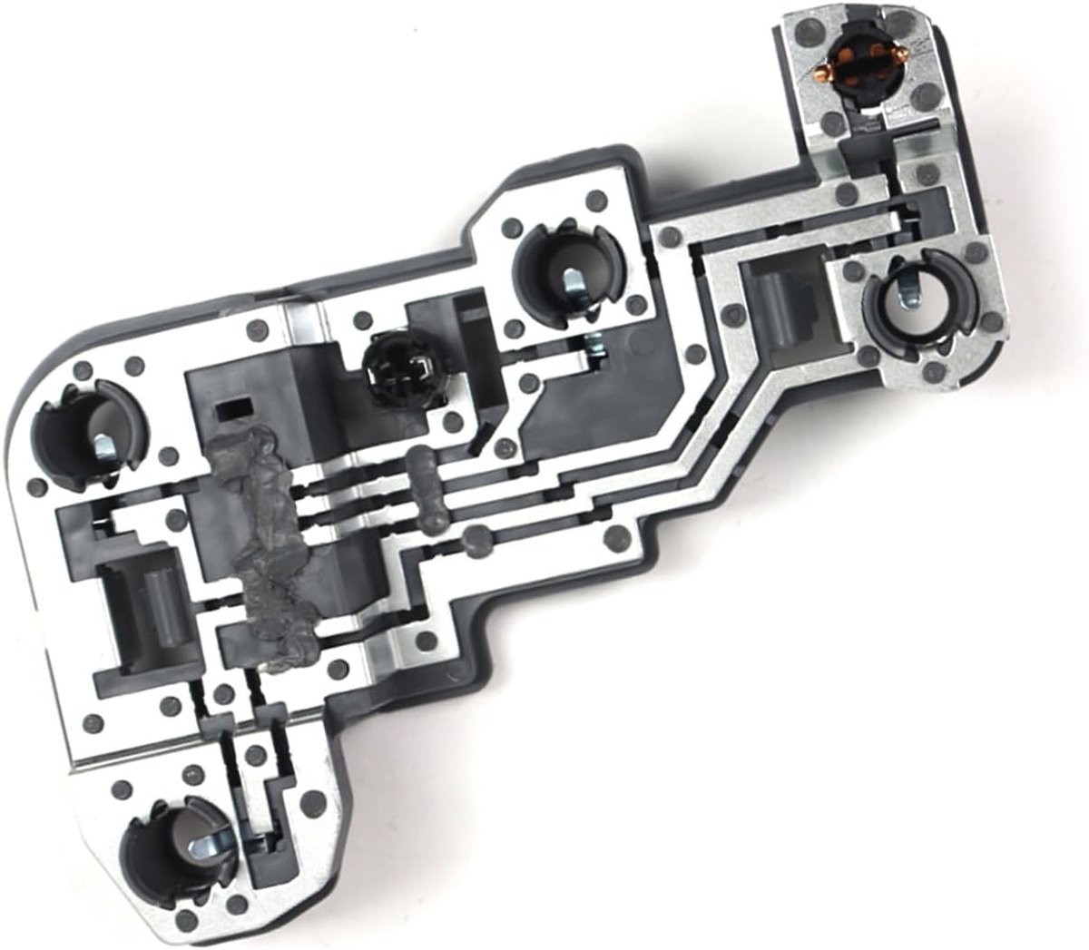 Achterlichtlamphouder, Premium ABS en Aluminium Vervanging voor C-klasse W204 Estate C63 2007 Tot 2011, met Naadloze Pasvorm en Eenvoudige Installatie (Links)