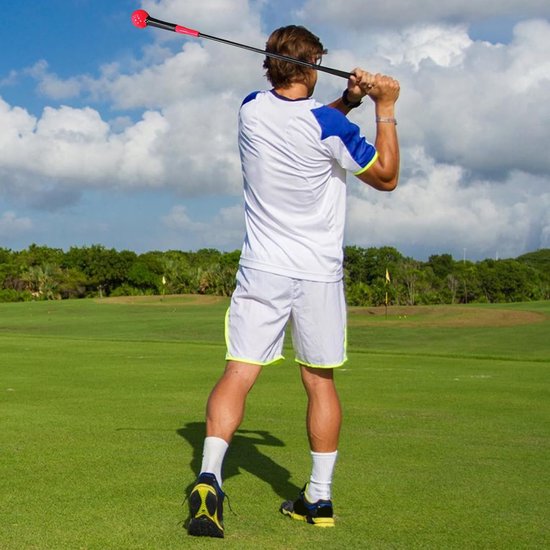 Swing Trainer Golf Club - Indoor Golf Training Aid | & Flexibiliteit Trainer, Indoor Swing Aid voor verbeterde vaardigheden, ritme, balans en krachtverbetering — afbeelding 2