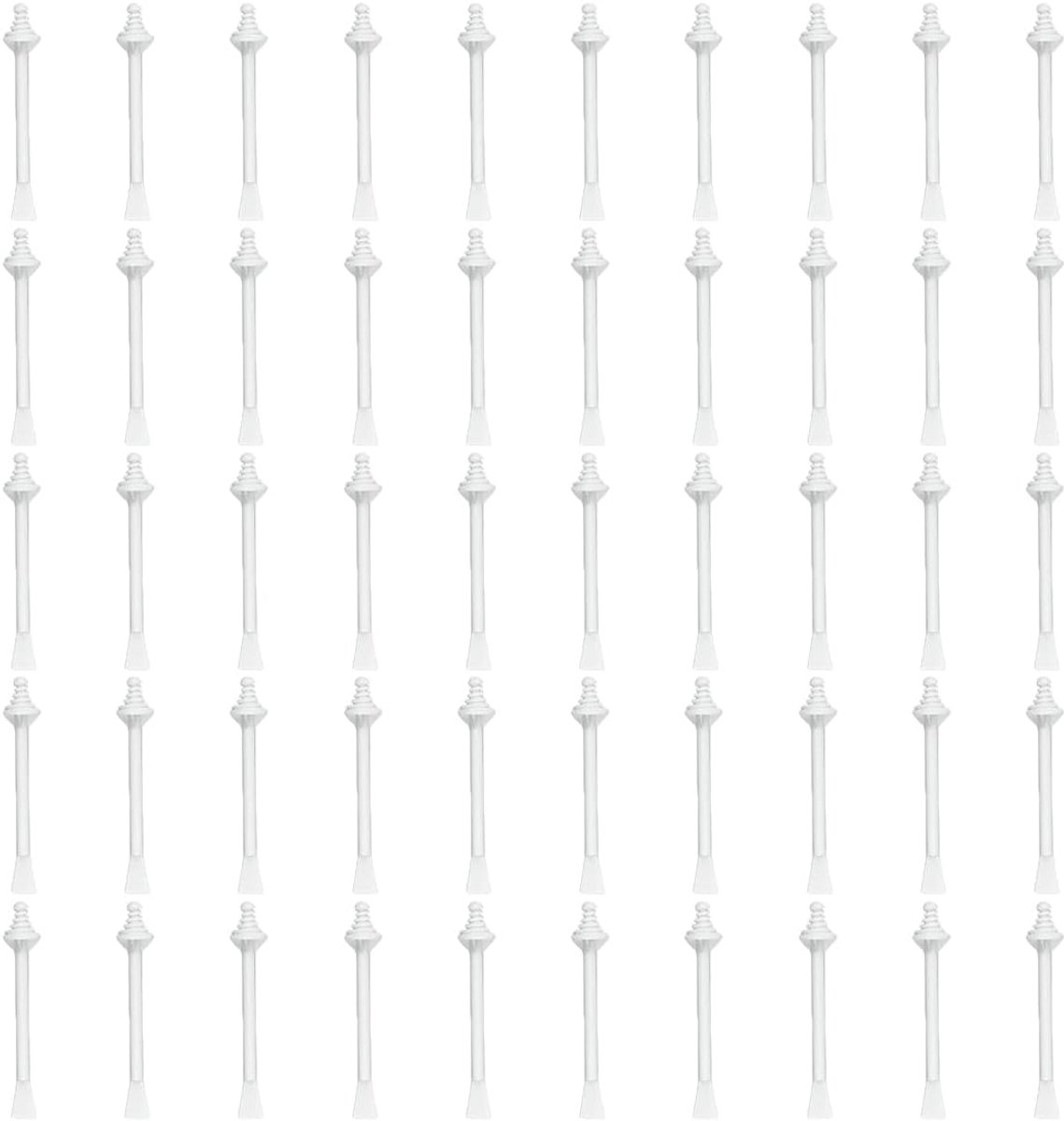50 stuks neuswax-applicators, dubbelzijdige neusstaafjes, applicatorsticks voor het reinigen van littekens en het verwijderen van neushaar