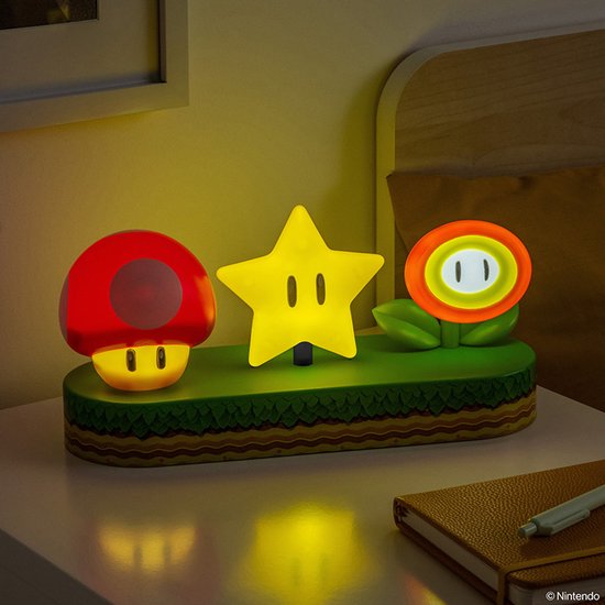 Super Mario - Icons Lamp van Paladone — afbeelding 3