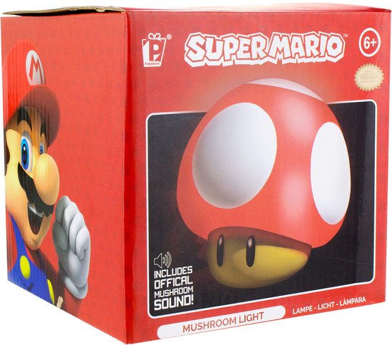 Nintendo - Super Mario Lamp - Mushroom van Nintendo — afbeelding 5