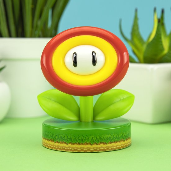 Super Mario Bros. - Vuurbloem Pictogram Licht V2 van Paladone — afbeelding 3
