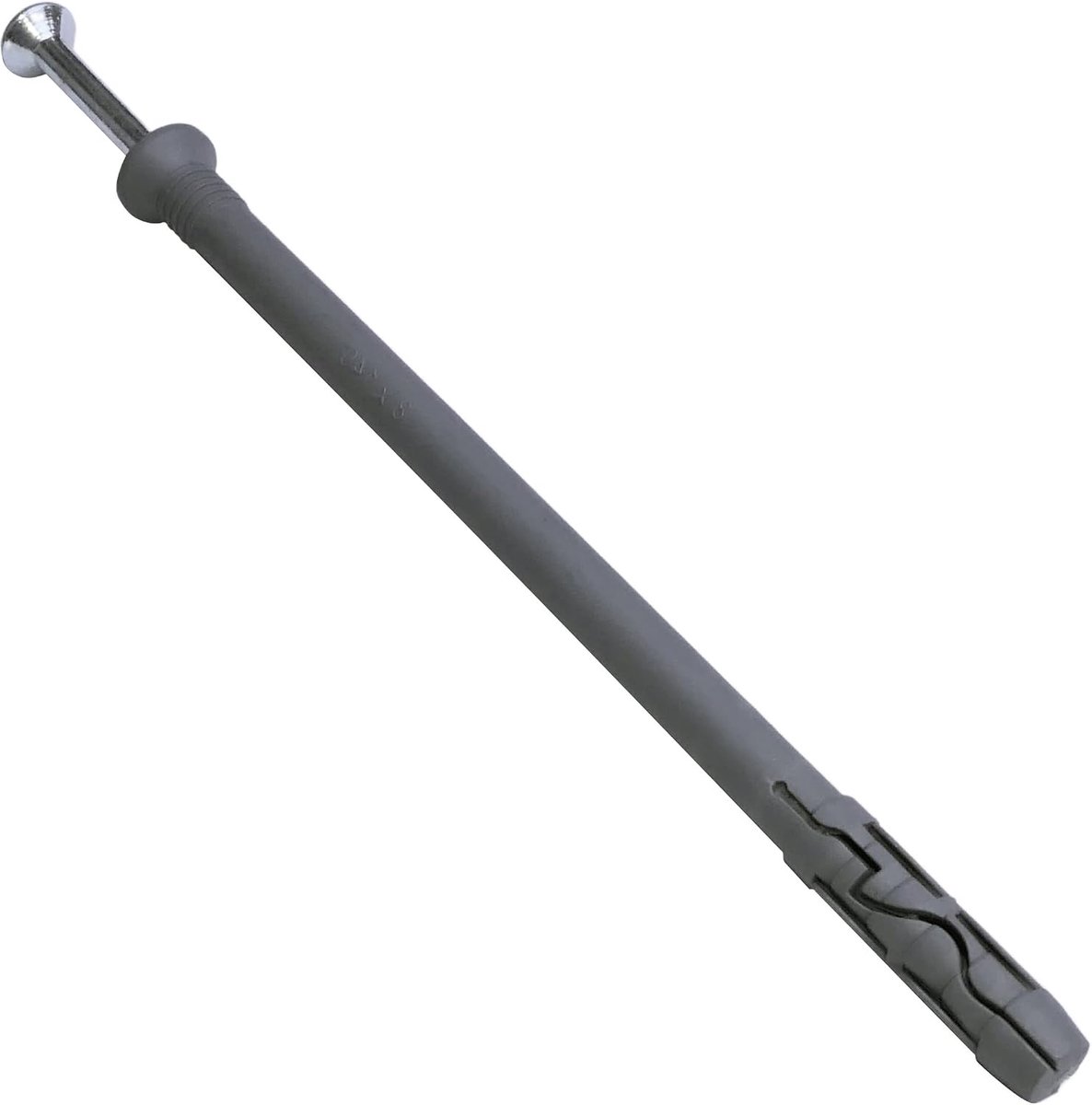 Nageldowels set Ø8x140mm - met schroeven Ø5x145mm - voor bevestiging in beton en baksteen - ShopVlot