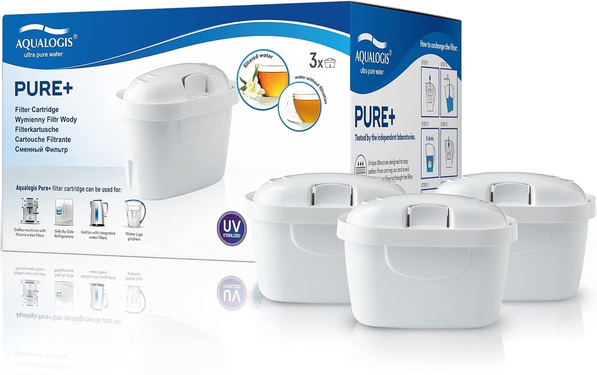Waterfilter Cartridge - Compatibel met Maxtra & Maxtra+ - Verbeterde smaak - Geschikt voor diverse jugs - ShopVlot