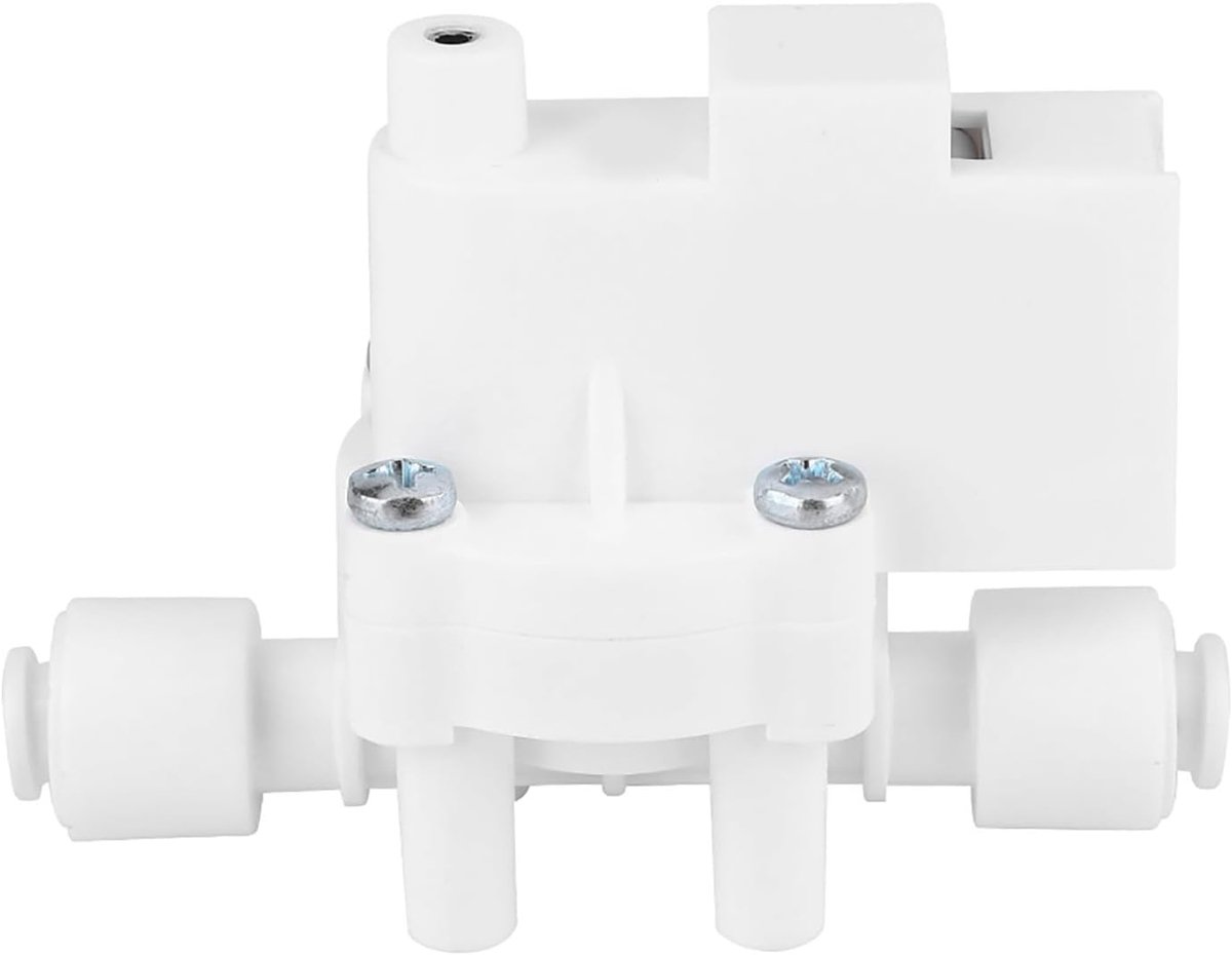 DEWIN High Pressure Switch, 1/4" DC 24V High Pressure Switch for Pump RO Water Fitlers Reverse Osmosis Tank 0.25MPa - ShopVlot