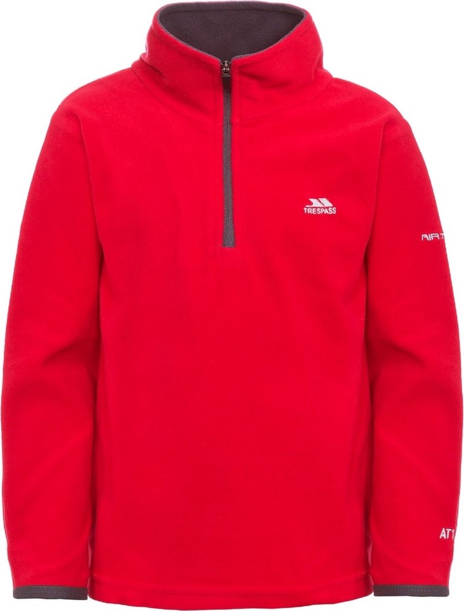 Trespass kinderfleecejas Etto Kids Microfleece At100 Rood