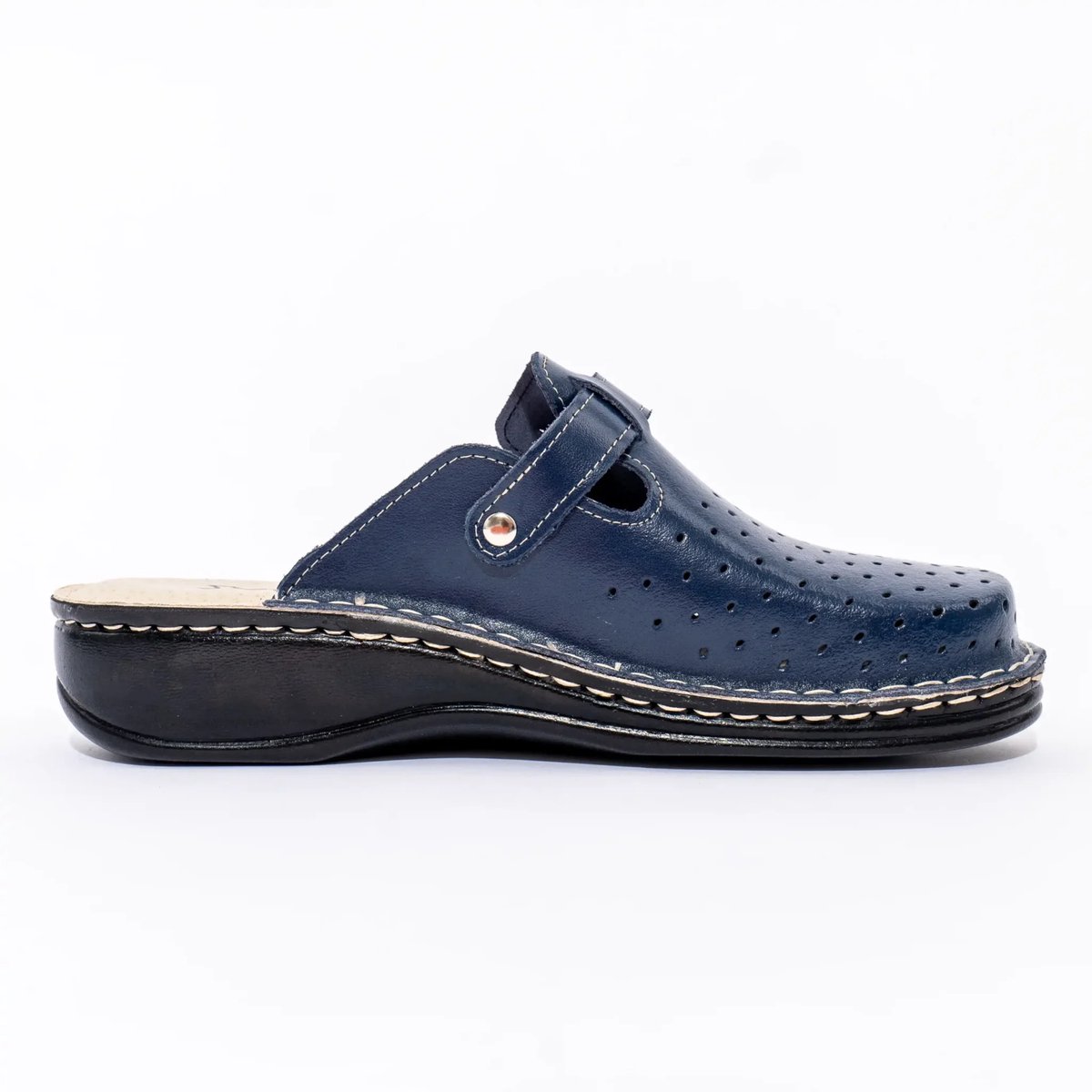 Medische klomp Heren Marine Blauw maat 45 - Clogee