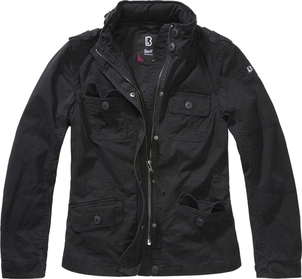 Brandit - Britannia Jacket - S - Zwart