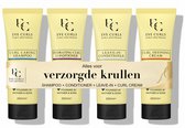 Eve Curls Complete Curl Routine - Krullen Verzorging 4 Pack - Krullend Haar Producten - shampoo en Conditioner - Curly Girl Haarverzorging - Krullen Haarstyling - Voordeelverpakking - 4 x 200ml