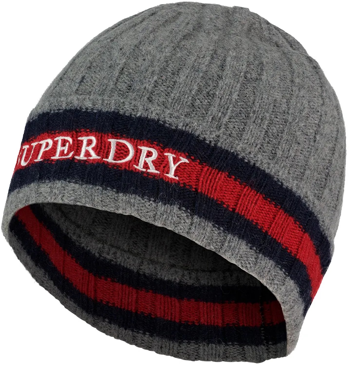 Superdry Stripe Knitted Muts