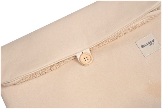 Snoozebaby Verschoonmatje - Opvouwbare mat voor onderweg 0-2 jaar - Gewatteerd - Dune Beige — afbeelding 4
