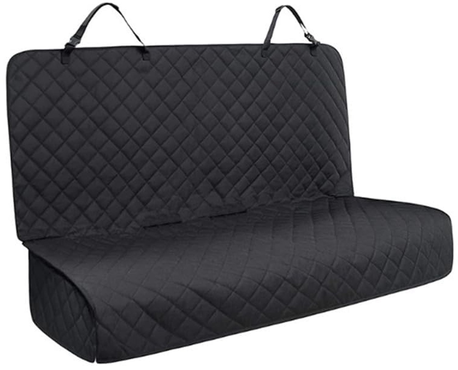 Lifhelpe Hondendeken Auto - Achterbank Beschermhoes & Hondenkleed, Waterafstotend, Hondenmand voor de Auto, Zwart