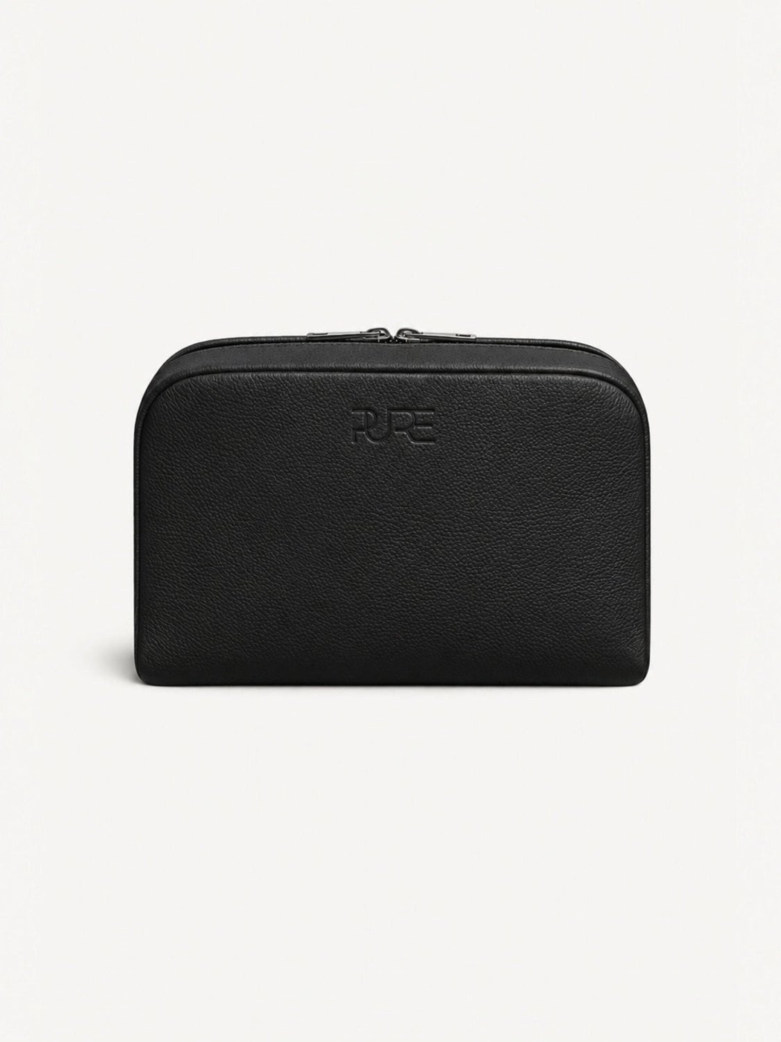 PURE Studios MIRA - Leren toilettas - Deep Black