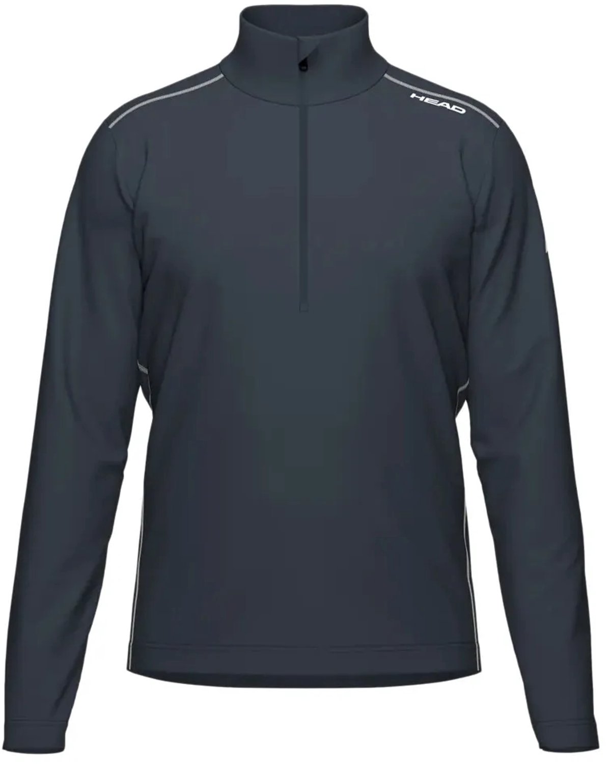 Head Race Fleece Met Halve Rits Man Blauw