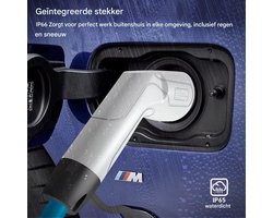 Type 2 EV Laadkabel 11kW (3-Fase 16A) - 7,5 Meter Met Draagtas - Waterdichte Elektrische Auto Laadkabel Type 2 naar Type 2 voor Public & Thuis Lader