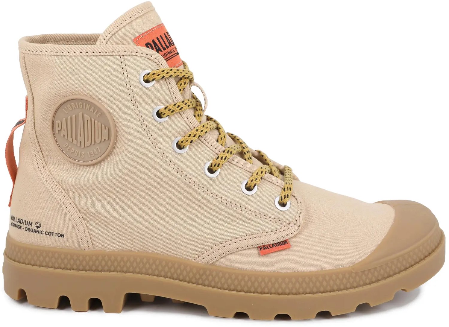 Laarzen Palladium Pampa Hi Htg Gum Bruin