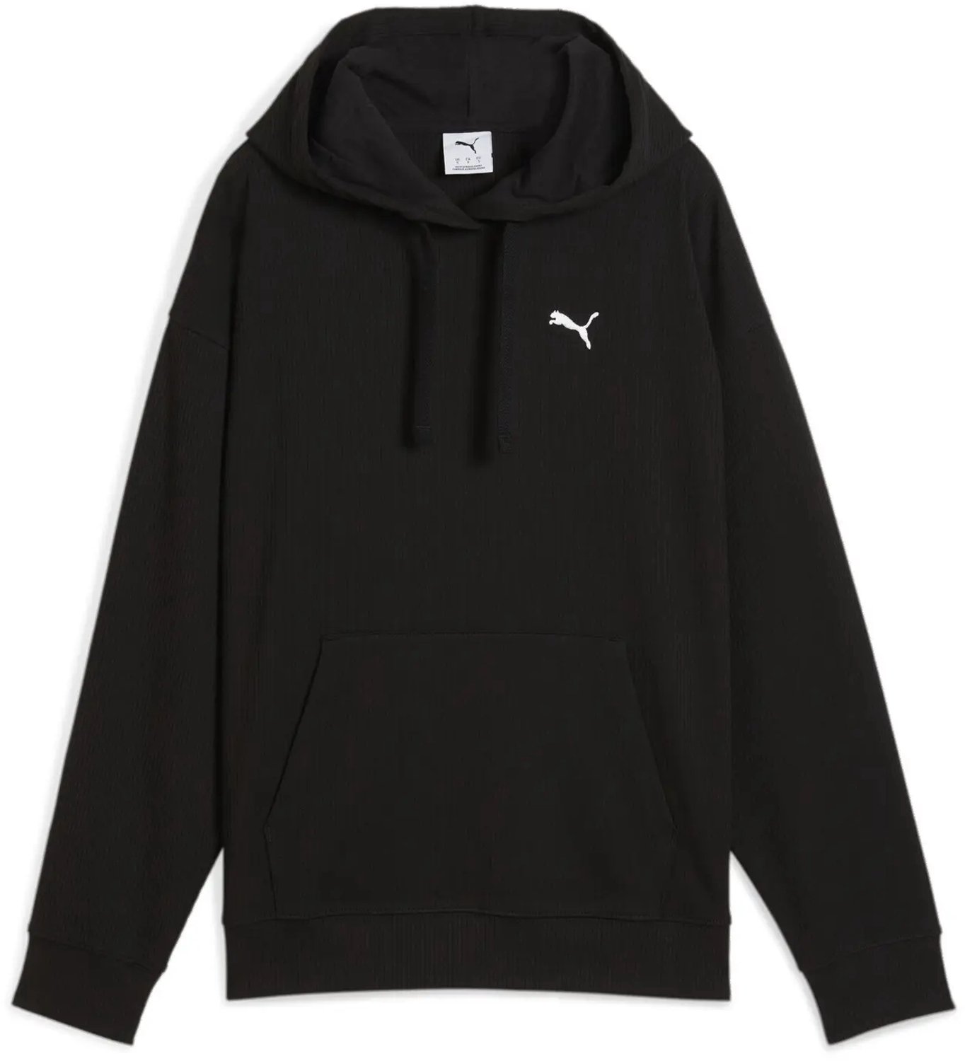 Dames Hoodie Puma ESS Elevated Comfort Zwart