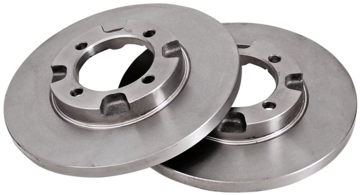 A.B.S. 15508 Remschijven voor, set van 2 - Mazda 626 - 229 mm - massief