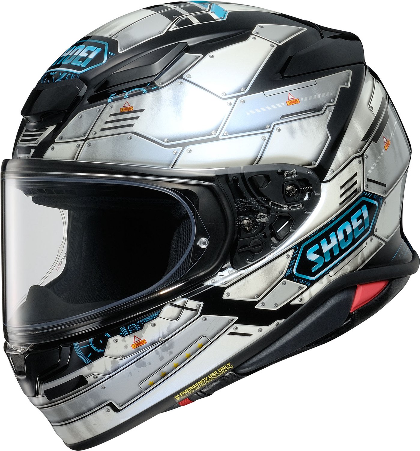 Shoei NXR2 Graphic Fortress TC-6 Integraalhelm - Maat S - Helm