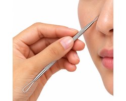 Comedonenlepel I Blackhead Verwijderaar I Acne Verwijderaar I Comedonendrukker I Mee-Eters…