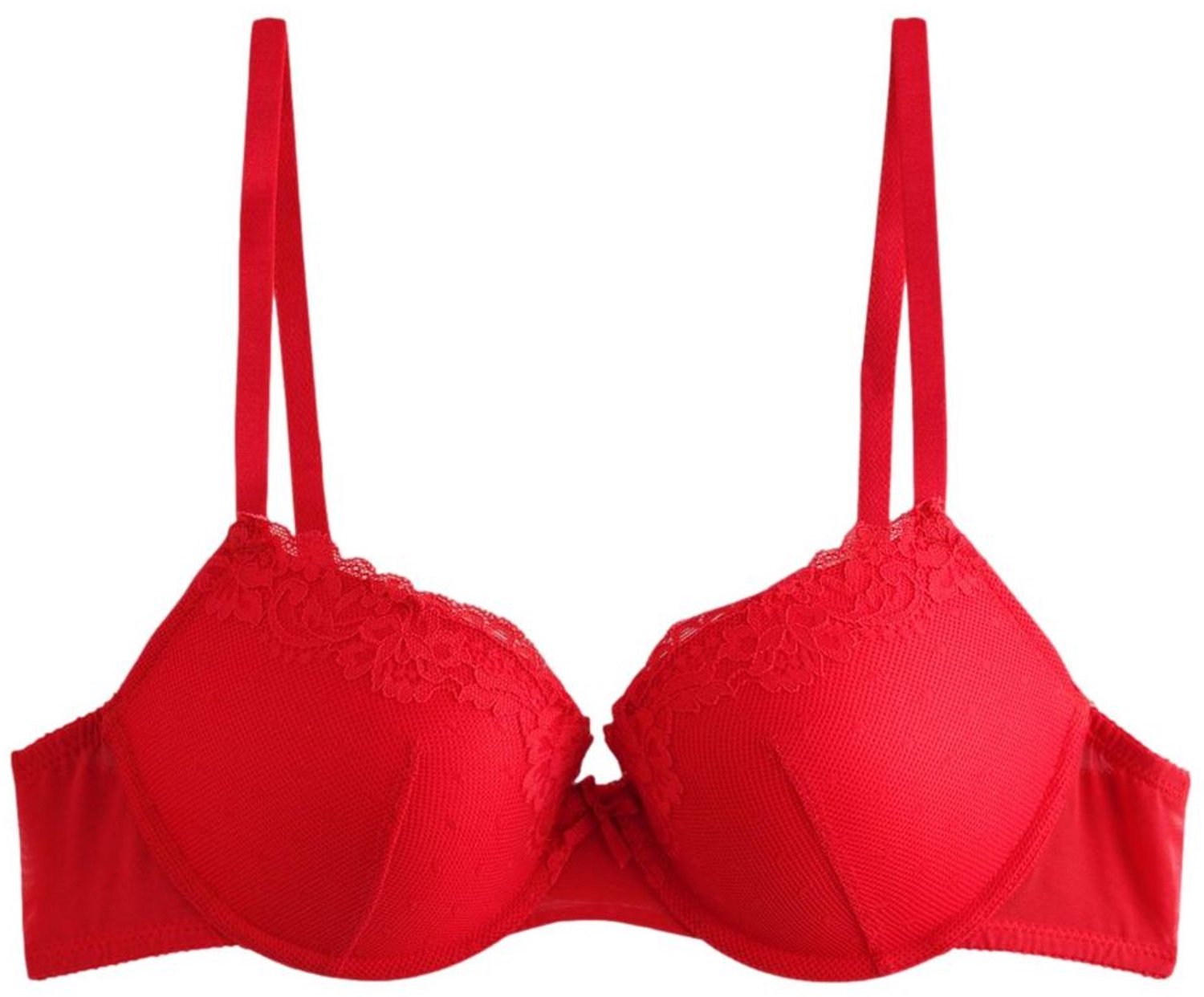 Next Dames - Push-up A-DD balkonbeha met vullingen - Rood