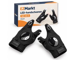 Handschoenen LED licht - 2 stuks - Werkhandschoenen - Zaklamp - Hardloop handschoenen