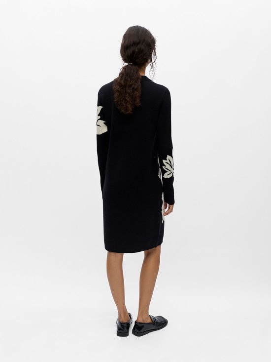 OBJRAY L/S KNIT DRESS AOP NOOS