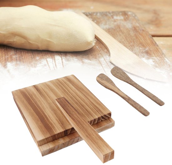 Tortillapers - Houten handvat - Antislip - Veelzijdig — afbeelding 5
