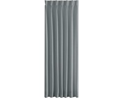 Paneelgordijn - Fluweel - 140x270 cm - Grijs/Zilver