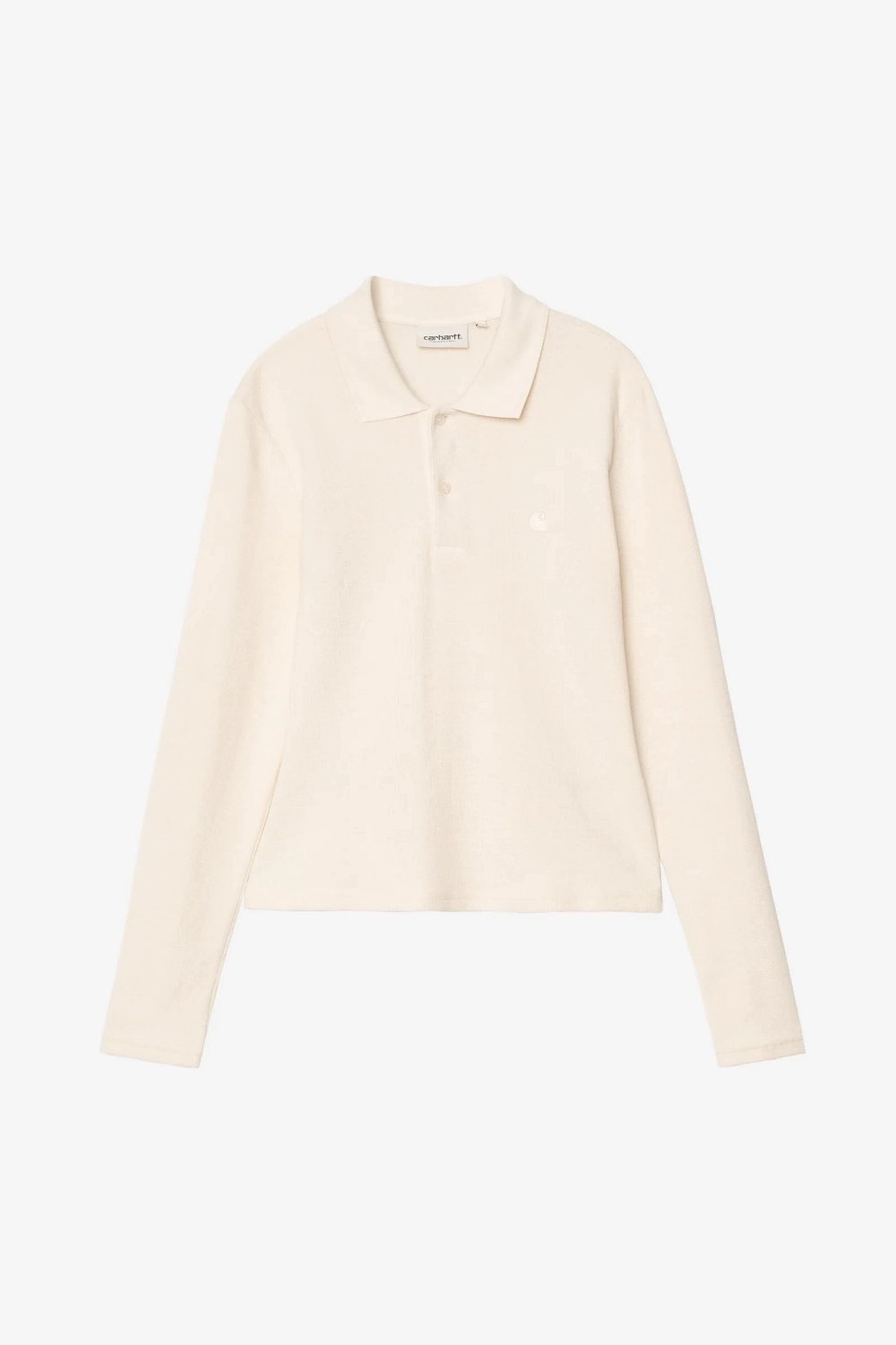 CARHARTT W L/S DORA POLO GARMENT DYED XS Natural