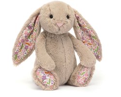 Jellycat Knuffels - Blossom Beige Bunny Petal - Konijn - Beige - Knuffel - 31 cm - Voor alle leeftijden