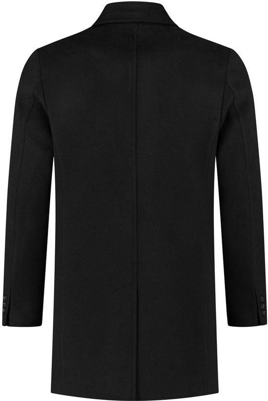 GENTS - Coat windvanger - Polyblend - Zwart - Maat 50/50