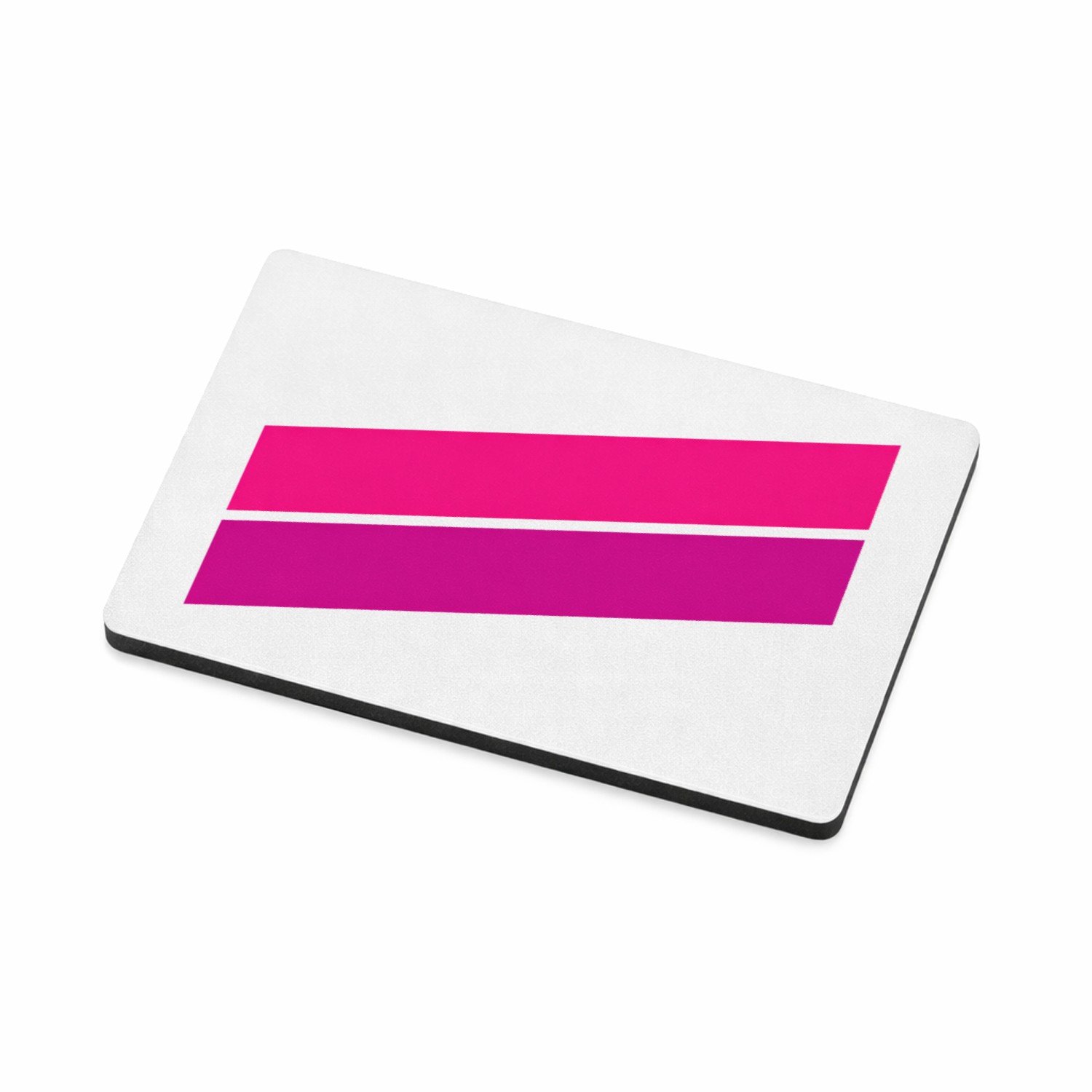 Mr Cadeautjes MDF magnetische fotolijst 7,5 x 5 - design Een felgekleurde, minimalistische quote-print met een speels | cadeau Wit