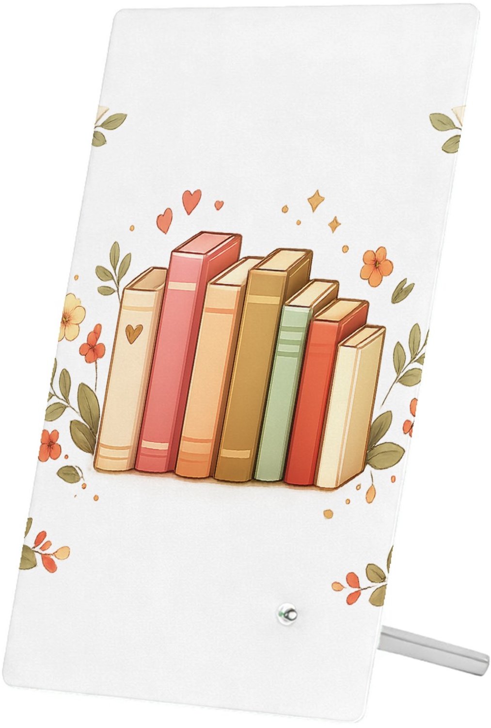 Mr Cadeautjes Glasframe 11 x 16 - design Een compacte, decoratieve collage rond een centraal hobby-on | cadeau Wit