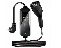Zenergy Mobiele Thuislader Type 2 - Elektrische Auto - Laadkabel - 3.7 kW - 8-16A - Waterdicht - 5M