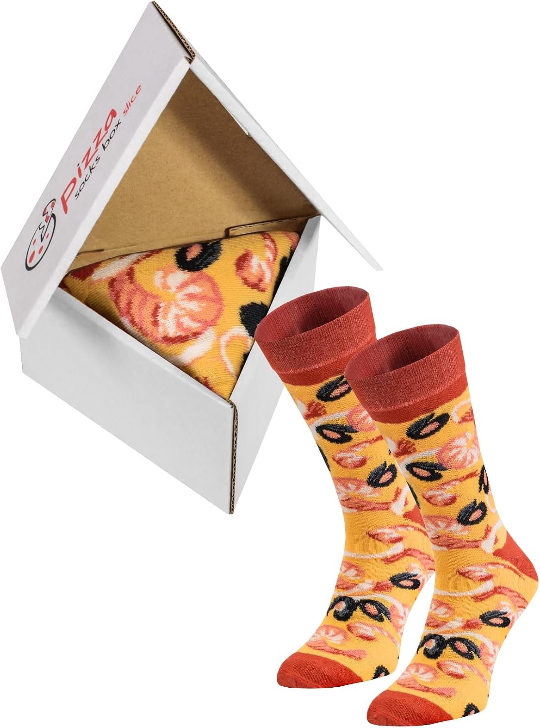 Rainbow Socks Pizza Zonder Zalm - Unisex - 1 Paar