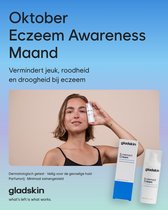 Gladskin Eczemact Cream 30 ml – Rijke crème voor de eczeemgevoelige en droge huid, vermindert jeuk en roodheid, parfumvrij, vanaf 3 maanden