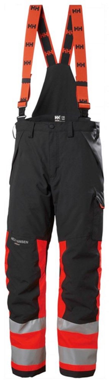 Helly Hansen Shell reflecterende werkbroek met bretels | Maat 58