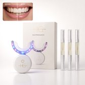 HG Aesthetics Tandenbleek Set LED – Teeth Whitening Kit voor Thuis – Professionele Tandenbleker – Tanden Bleken 10-15 min – Whitening Gel – USB Oplaadbaar