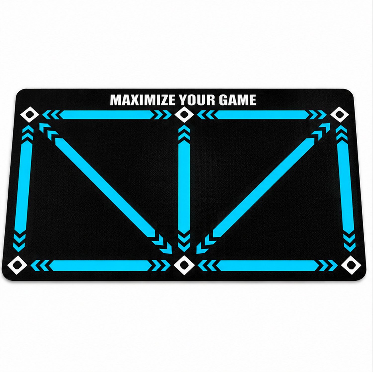 K&R Ventures Voetbaltrainingsmat - 50 x 80 cm - Blauw